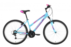 Велосипед Black One Alta 26 Голубой/Розовый/Фиолетовый